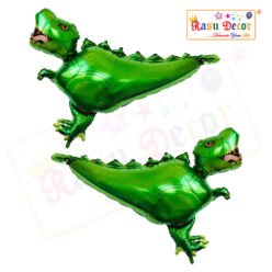 RasuDecor 2pcs 39.5” STEGOSAURUS HORNED DRAGON Dinosaur Mylar Foil Balloon (100x75) cm Toy Birthday, Dinosaur Theme and Adult Kids Children's Party Decorative # RasuImpex