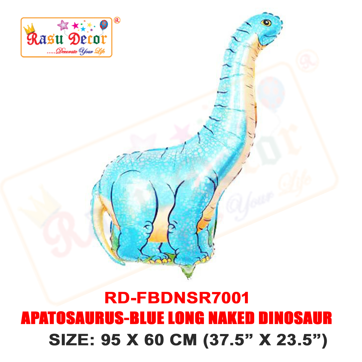 RD-FBDNSR7001-BIG-60X95-APATOSAURUS-BLUE LONG NAKED DINOSAUR copy